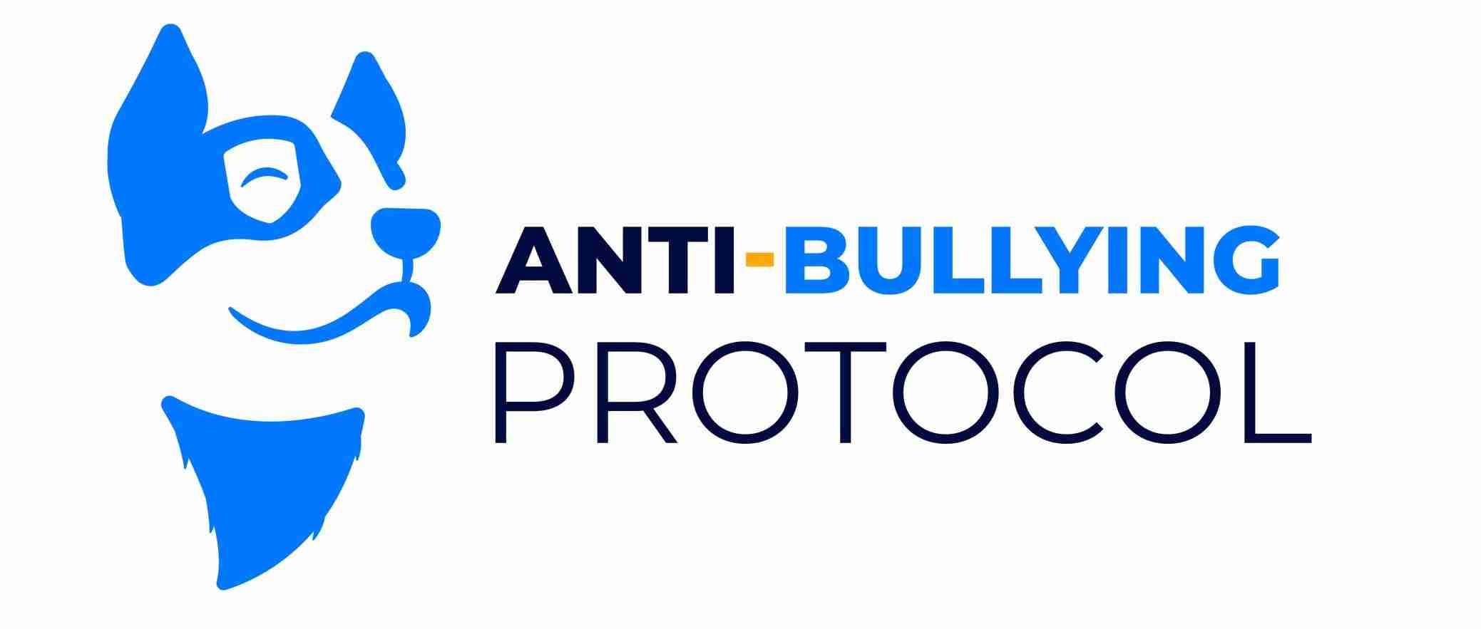 Logo tipo de protocolo anti bullying